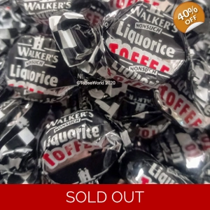 Walkers Liquorice Toffees - Walkers Non-Such Wrapped Toffee